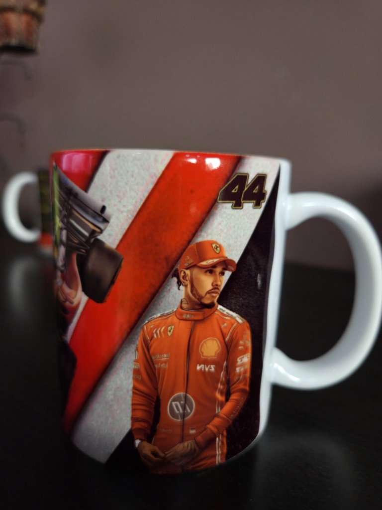 F1 Lewis Hamilton bögre 