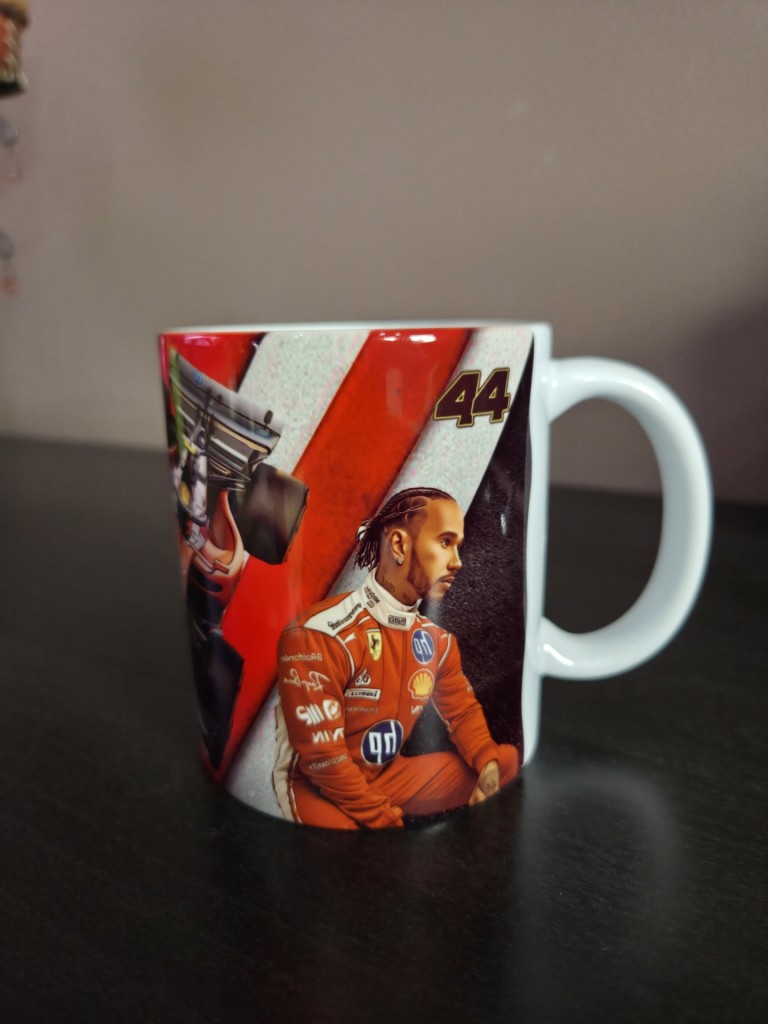 F1 Lewis Hamilton bögre rajongóknak