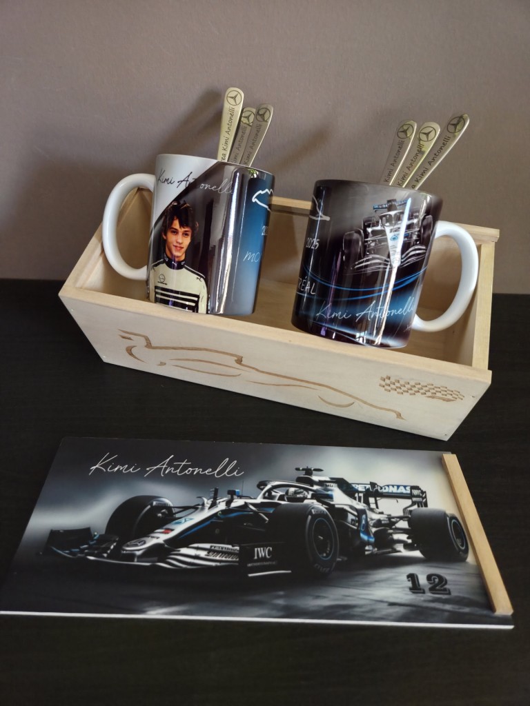 F1 Kimi Antonelli ajándékcsomag rajongóknak