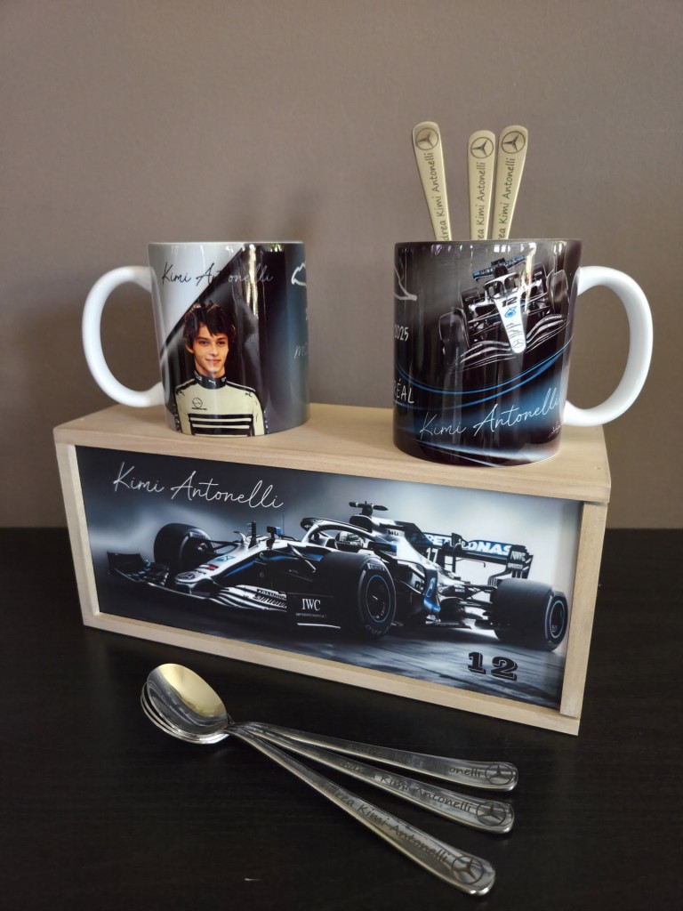 F1 Kimi Antonelli ajándékcsomag rajongóknak