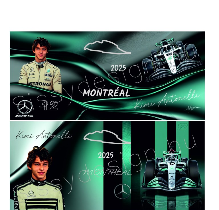 F1 Kimi Antonelli ajándékcsomag rajongóknak