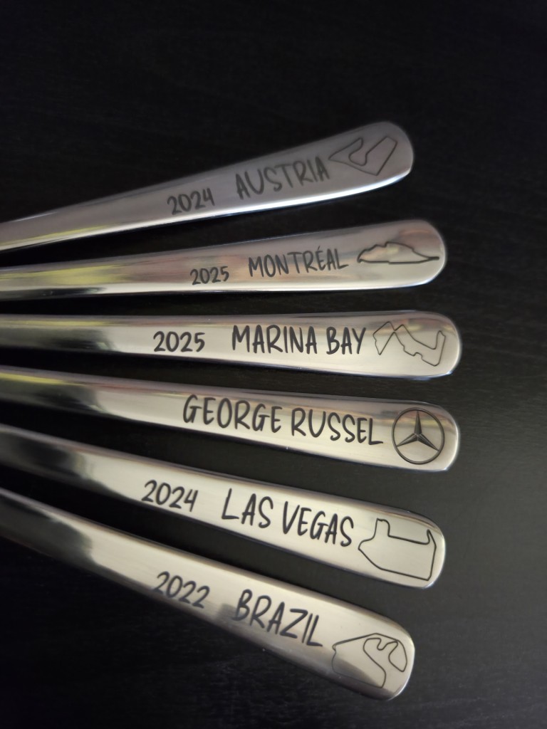 F1 George Russel ajándékcsomag rajongóknak 