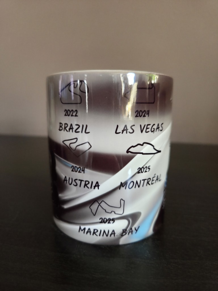 F1 George Russel ajándékcsomag rajongóknak 