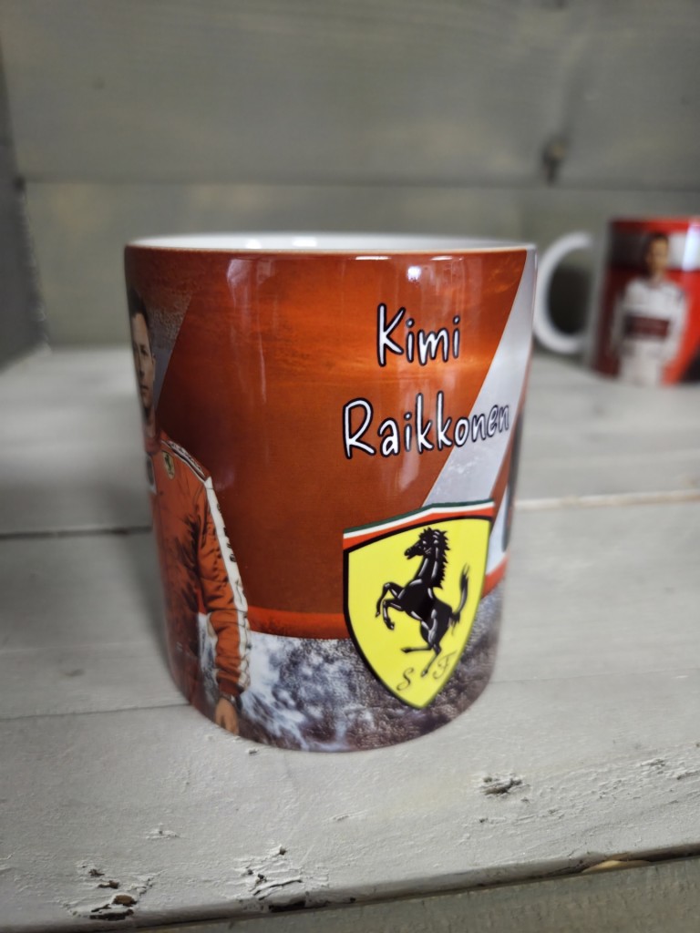F1 Kimi Raikkonen ajándékcsomag rajongóknak