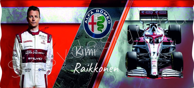 F1 Kimi Raikkonen bögre