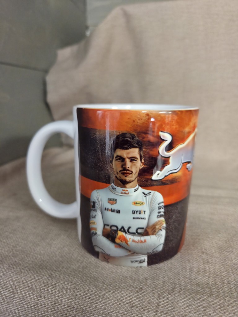 F1 Max Verstappen bögre 