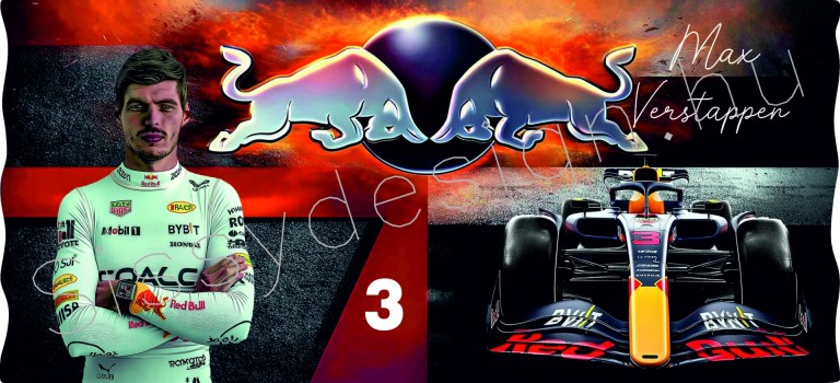 F1 Max Verstappen bögre 