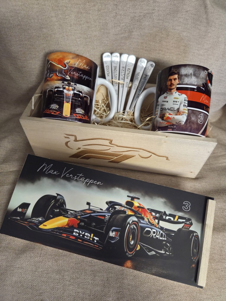 F1 Max Verstappen ajándékcsomag 