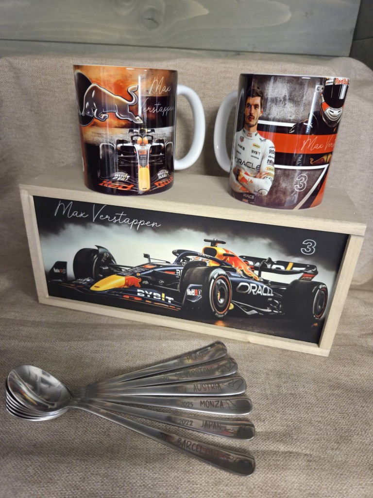 F1 Max Verstappen ajándékcsomag 