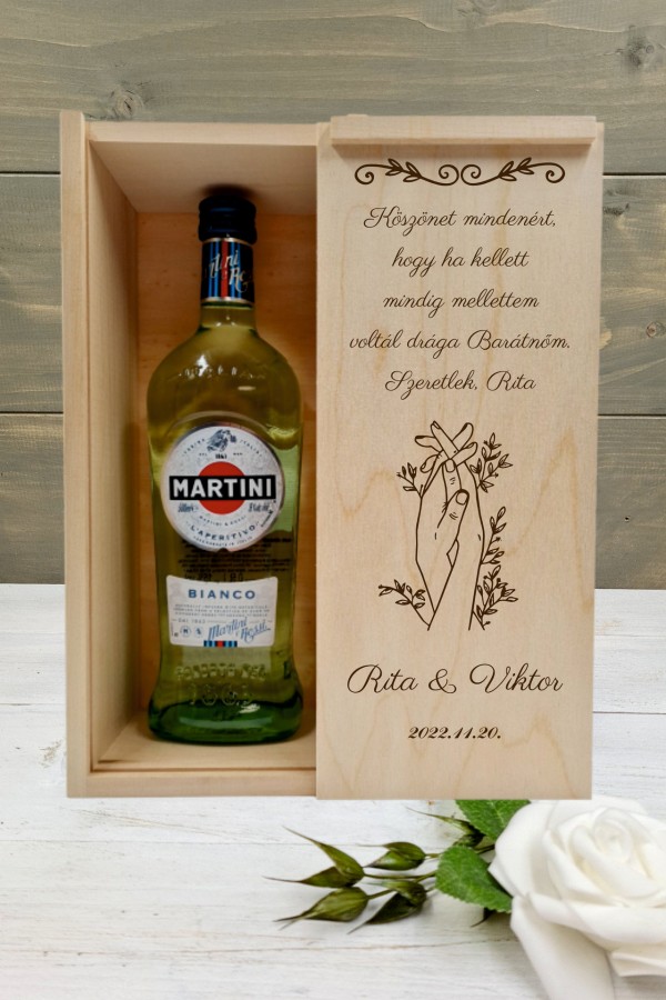 Martinis doboz Barátnak 2