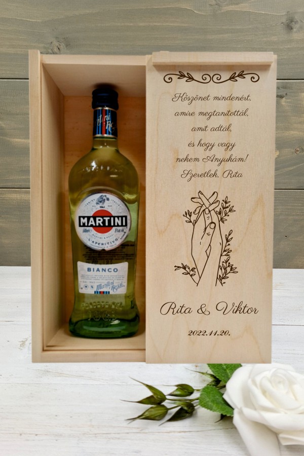 Martinis doboz Örömanyának 2