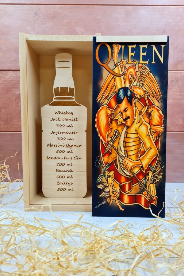 Queen italos ajándék díszdoboz  szülinapra