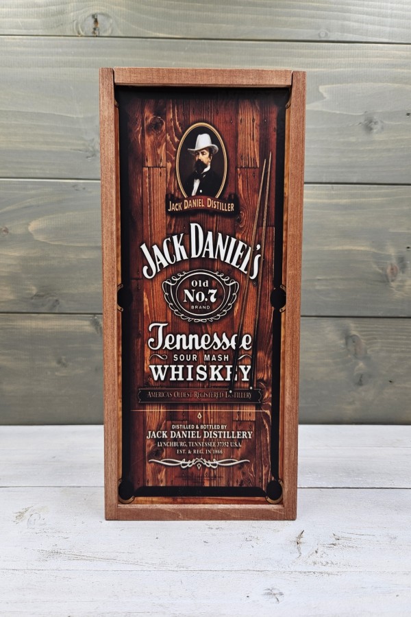 Jack Daniels Whiskeys italos ajándék díszdoboz